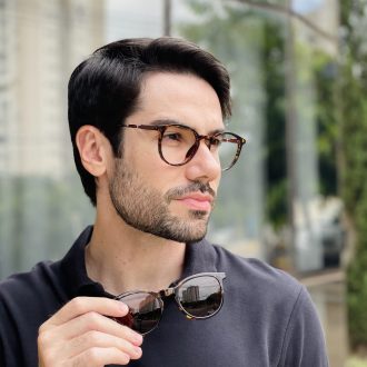 safine com br oculos 2 em 1 clip on masculino redondo preto mike 4