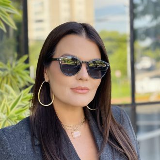 safine com br oculos 2 em 1 clip on redondo cinza transparente carol 2 0 13