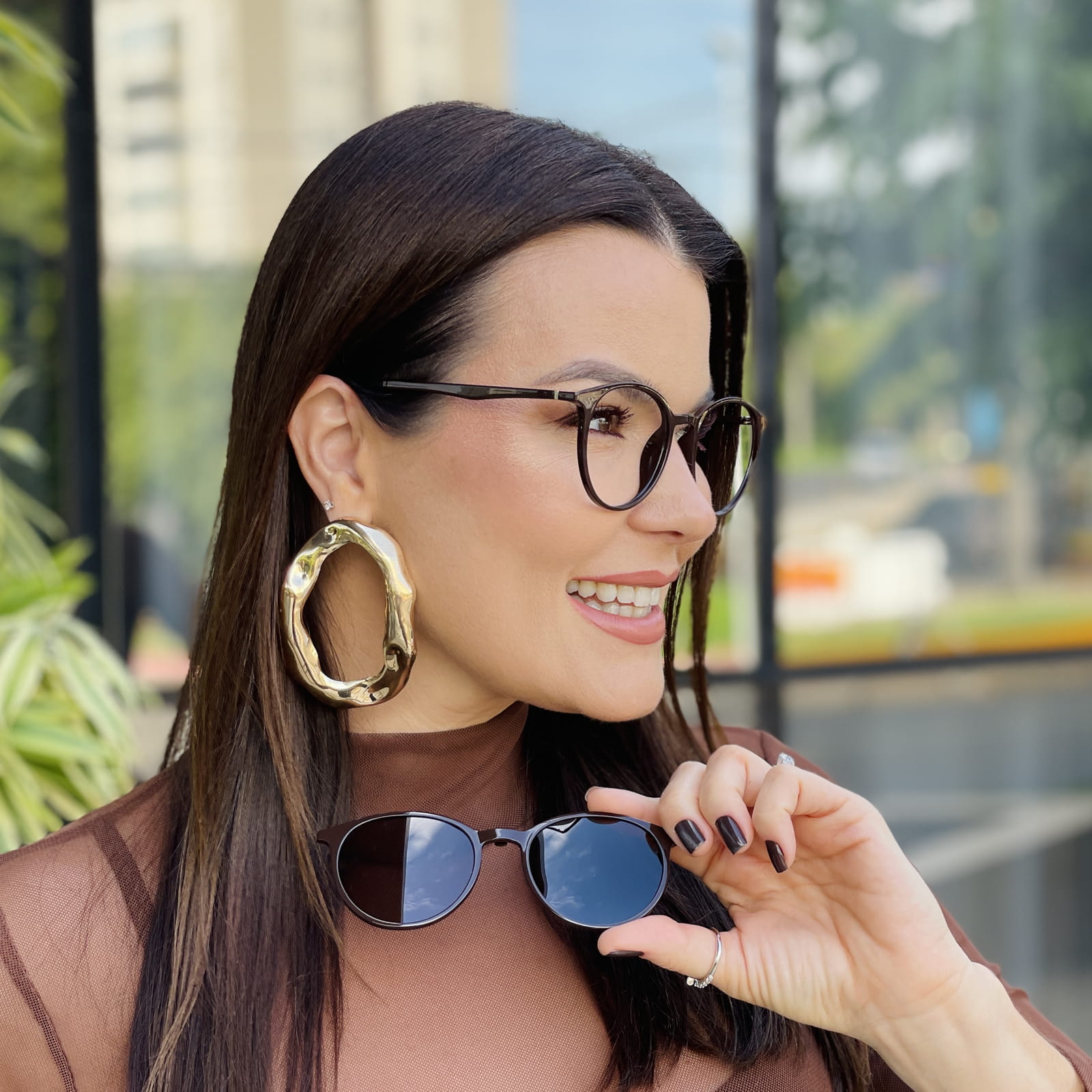 safine com br oculos 2 em 1 clip on redondo marrom cloe 3 0 6 safine com br oculos 2 em 1 clip on redondo marrom cloe 3 0 6