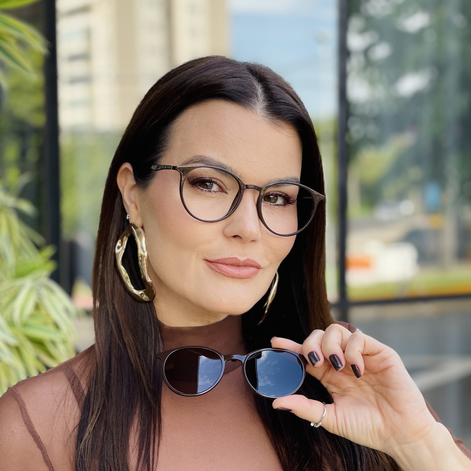 safine com br oculos 2 em 1 clip on redondo marrom cloe 3 0 7 safine com br oculos 2 em 1 clip on redondo marrom cloe 3 0 7