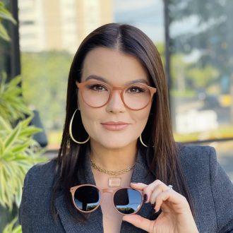 safine com br oculos 2 em 1 clip on redondo marrom fosco carol 4