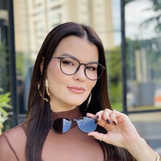 safine com br oculos 2 em 1 clip on redondo marrom paola 3 0 7
