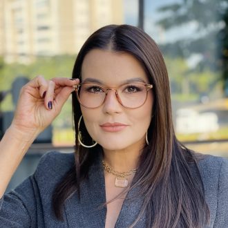 safine com br oculos 2 em 1 clip on redondo marrom transparente ariana 7