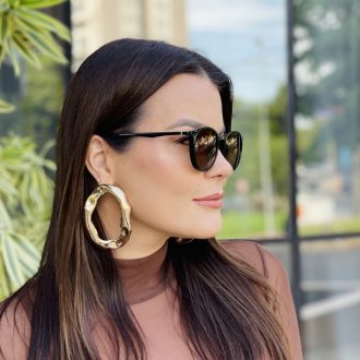 safine com br oculos 2 em 1 clip on redondo preto e marrom cloe 2