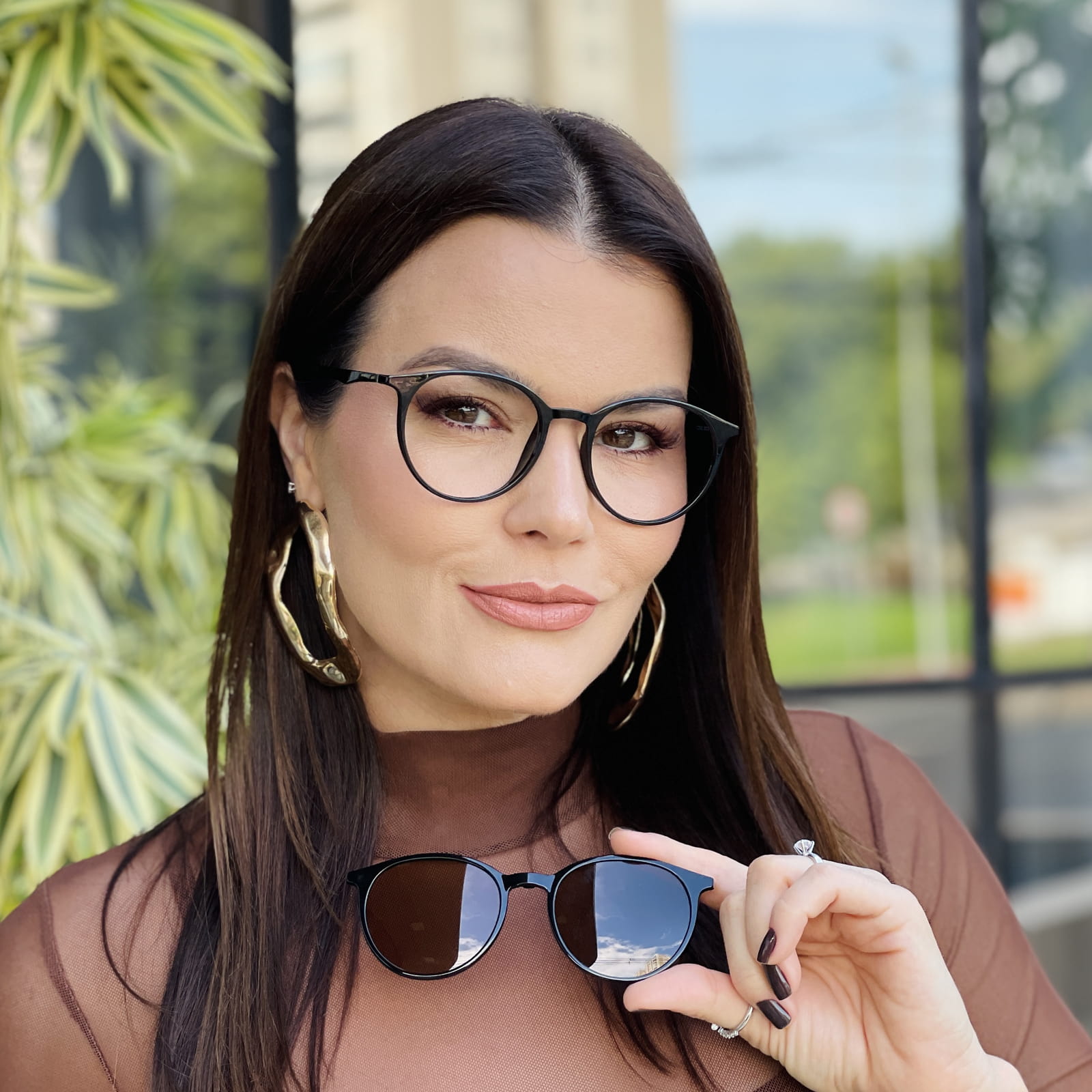 safine com br oculos 2 em 1 clip on redondo preto e marrom cloe 7 safine com br oculos 2 em 1 clip on redondo preto e marrom cloe 7