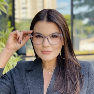 safine com br oculos de grau feminino gatinho cinza ester 1