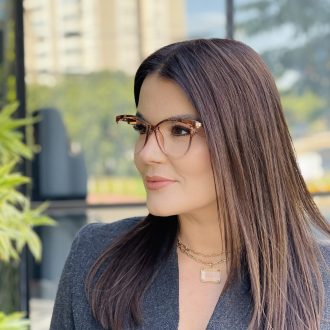 safine com br oculos de grau feminino gatinho marrom transparente ester