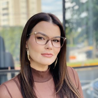 safine com br oculos de grau feminino gatinho marrom transparente taisa 3