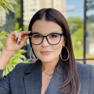 safine com br oculos de grau feminino gatinho preto ester 1