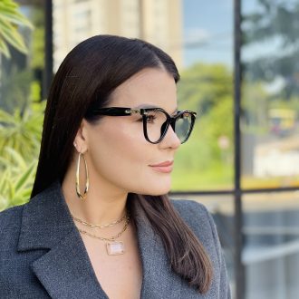 safine com br oculos de grau feminino gatinho preto ester 2