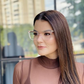 safine com br oculos de grau feminino gatinho rosa taisa