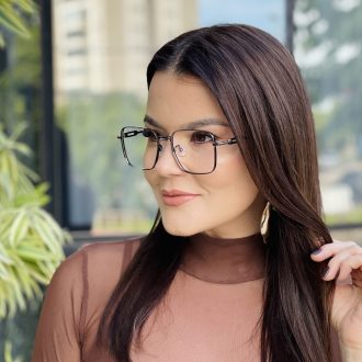 safine com br oculos de grau feminino quadrado grafite sabrina 2 0