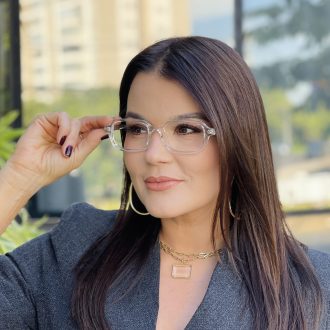 safine com br oculos de grau feminino retangular marrom thassia 2 0 4