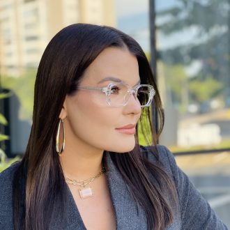 safine com br oculos de grau feminino retangular marrom thassia 2 0 6