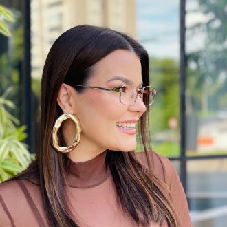 safine com br oculos de grau feminino retangular rose naomi 2 0 2