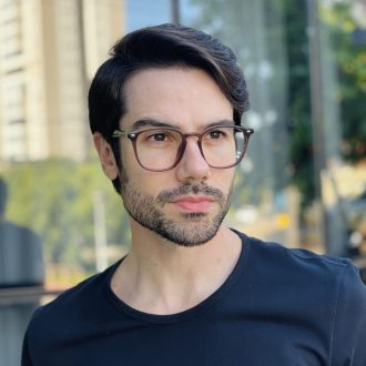 safine com br oculos de grau masculino quadrado marrom mathias 2 0 1
