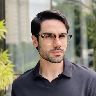 safine com br oculos de grau masculino quadrado preto club 5