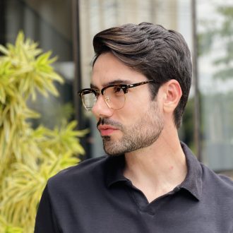 safine com br oculos de grau masculino quadrado preto club 7