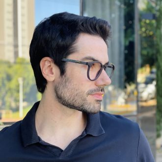 safine com br oculos de grau masculino redondo cinza mario 2 0 2