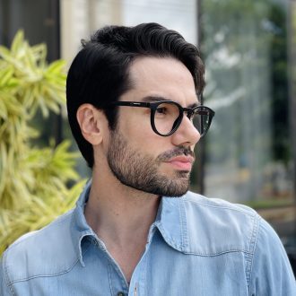 safine com br oculos de grau masculino redondo preto mario 2 0 2