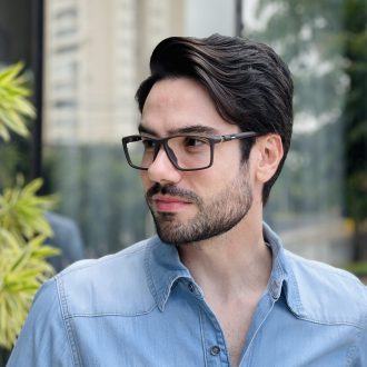 safine com br oculos de grau masculino redondo preto mario 2 0 23