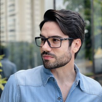 safine com br oculos de grau masculino redondo preto mario 2 0 27