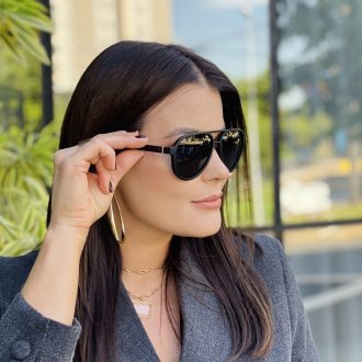 safine com br oculos de sol feminino aviador preto celine 2