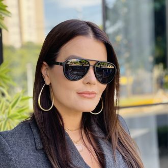 safine com br oculos de sol feminino aviador preto celine 3