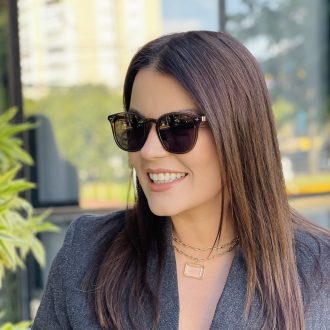 safine com br oculos de sol feminino quadrado marrom eva