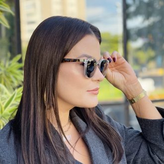 safine com br oculos de sol feminino quadrado preto eva 10