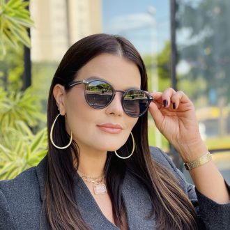 safine com br oculos de sol feminino redondo cinza tami 3