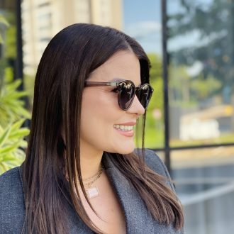 safine com br oculos de sol feminino redondo marrom tami 2