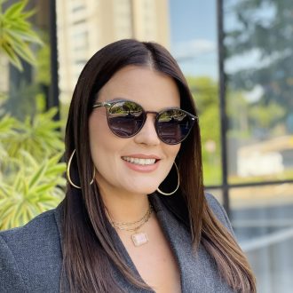 safine com br oculos de sol feminino redondo marrom tami 3