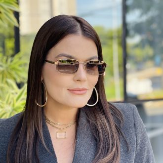 safine com br oculos de sol feminino retangular marrom naomi 1