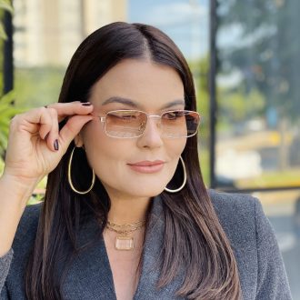 safine com br oculos de sol feminino retangular rose naomi 1