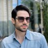safine com br oculos de sol masculino aviador dourado tiago 4