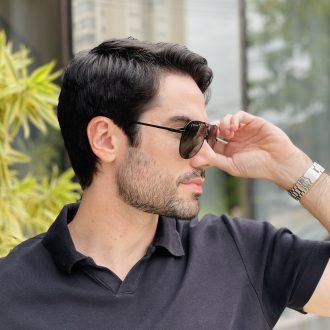 safine com br oculos de sol masculino aviador grafite valentim 10