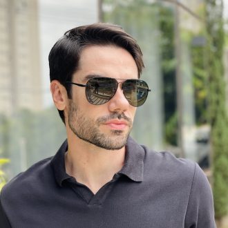 safine com br oculos de sol masculino aviador grafite valentim 9
