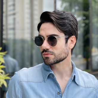 safine com br oculos de sol masculino redondo marrom robert 15