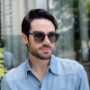safine com br oculos de sol masculino redondo marrom robert 8