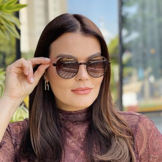 safine com br oculos 2 em 1 clip on redondo marrom nicole 3 0 1