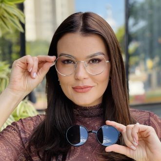 safine com br oculos 2 em 1 clip on redondo prata nicole 5