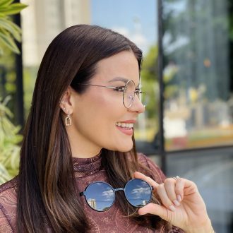 safine com br oculos 2 em 1 clip on redondo prata nicole 6