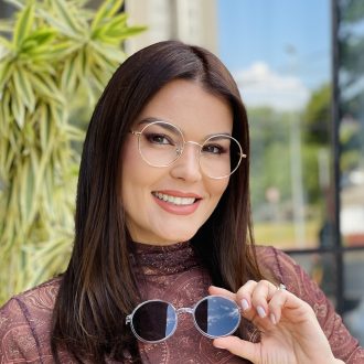 safine com br oculos 2 em 1 clip on redondo transparente nicole 6