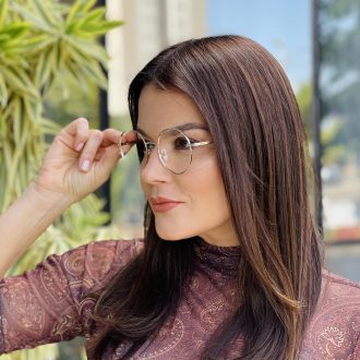 safine com br oculos 2 em 1 clip on redondo transparente nicole 7