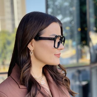 safine com br oculos de grau feminino aviador cinza cleo 3 0 2
