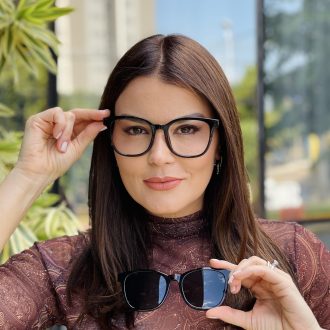 safine com br oculos de grau feminino aviador rajado cleo 2 0 17