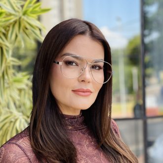 safine com br oculos de grau feminino aviador rajado cleo 2 0 35