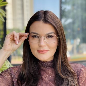 safine com br oculos de grau feminino retangular marrom naomi 2 0 1