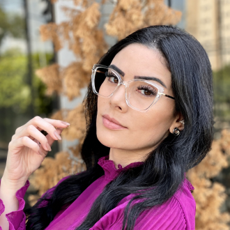 safine com br oculos de grau gatinho transparente rubi